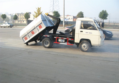 浙江地區廠家直銷4方勾臂垃圾車高清細節圖鑒賞——湖北程力專用汽車